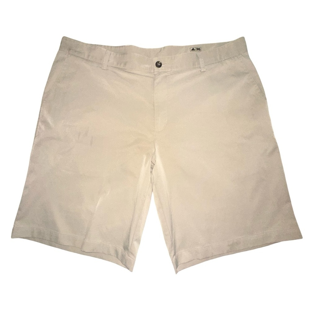 Adidas Golf Climalite Chino Shorts Classic Flat Front Pockets Men’s Size 40